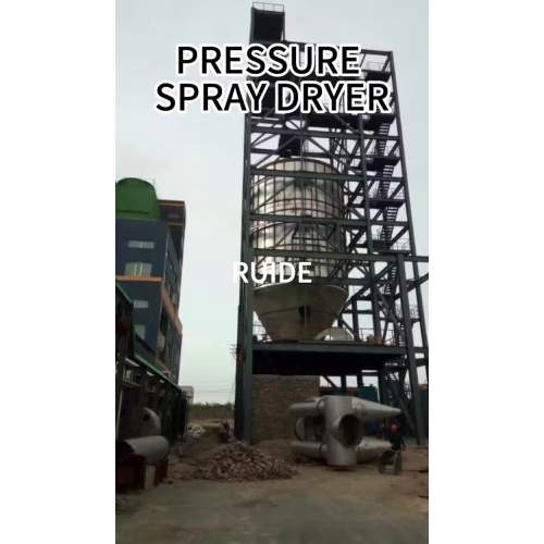 Pressure spray dryer