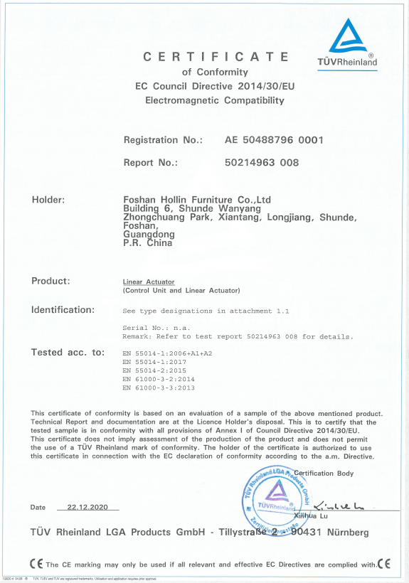 CE certificate