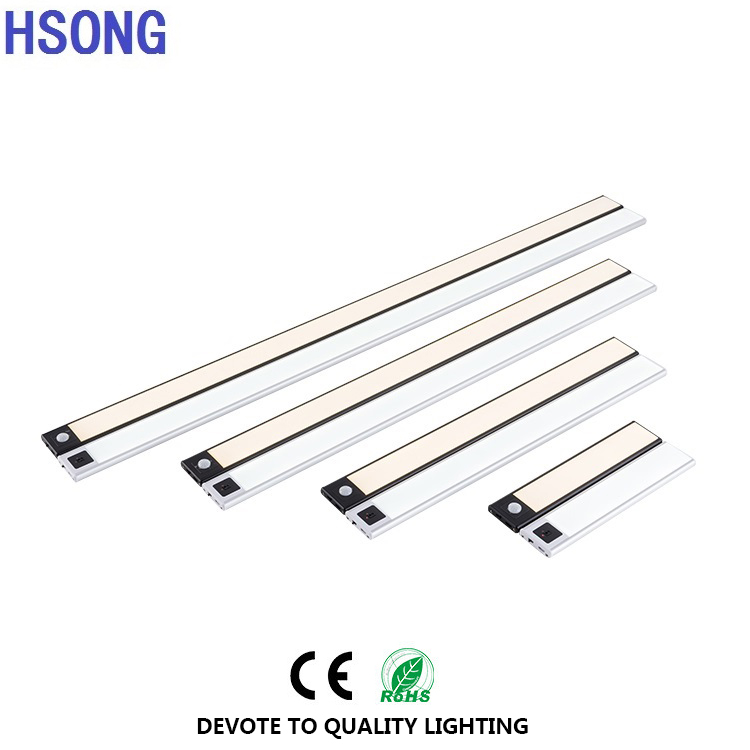 Hsong Lighting - Amazon LED Cabinet under Kitchen Light Hand Scan Body Sensor Dimmable with USB Stick-on anywhere Magnetic for Livingroom Topsale Products1