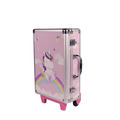Princess Aluminium Makeup Beauty Box: Children's Rolling Wheel Trolley Carry Case1