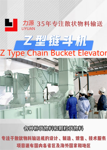 Z Type Chain Bucket Elevator