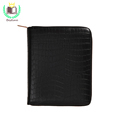 Custom Black Croco PU Leather Journal Planner A5 Binder Cover1