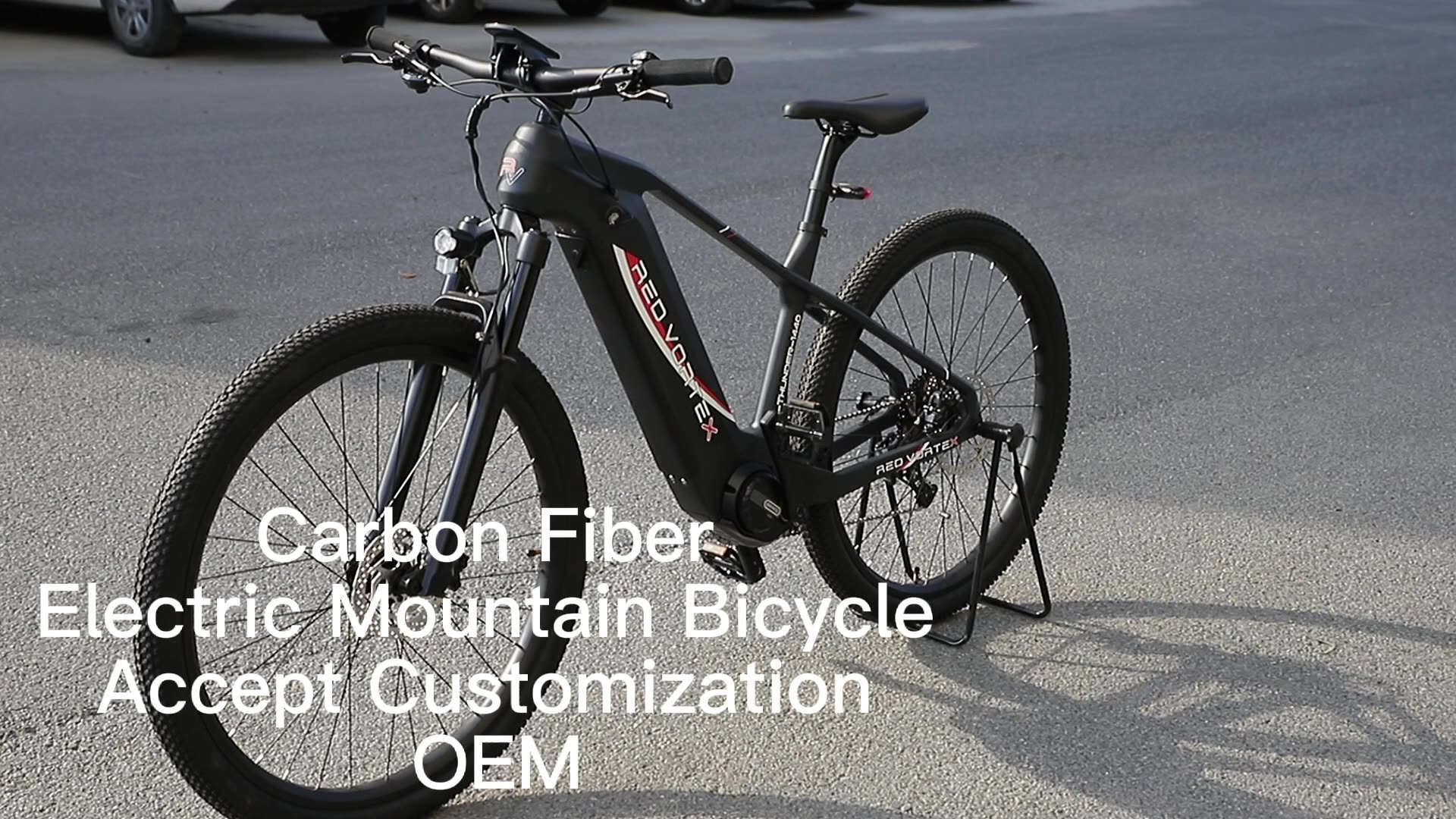 MB004 Electric Mountain Bike 1000W MTB E Bikes Kohlenstoffrahmen Vollaufhängung Elektrisches Fahrrad Velo EMTB1