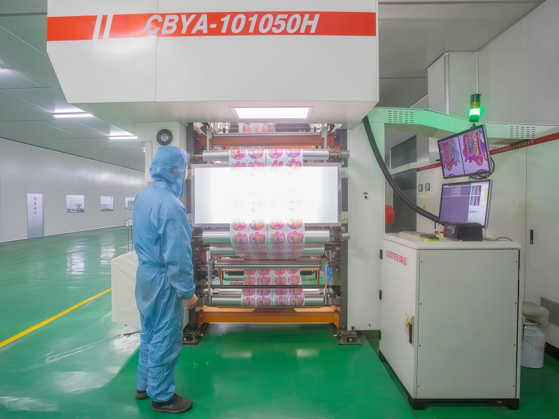 10-color intaglio printing dry composite machine