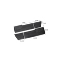 Toyota FJ Cruiser Body Kits: Door Anti-Rubbing Decorations, Scratch-Resistant Trim, and Exterior Accessory Modifications1