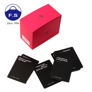The Feature of Fashionable Student Words Queation Game Card Set