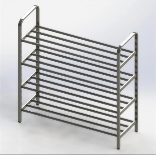 Stainless Steel Shoe Racks 2