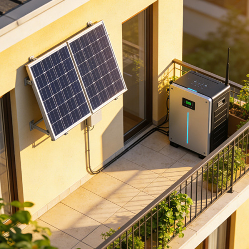Was ist ein „Balkon-Photovoltaik- und Energiespeicher“-System?
