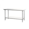 NSF Certified Stainless Steel Work Tables with Wheels and Drawers for Kitchen Use1