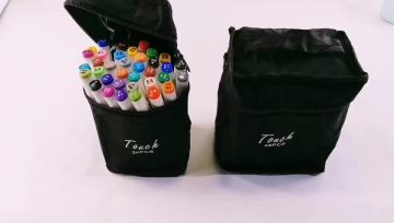 Hot sells double head Mark pen 12/24/36/48/60/80 color suit felt pen painting art animation water color pen1