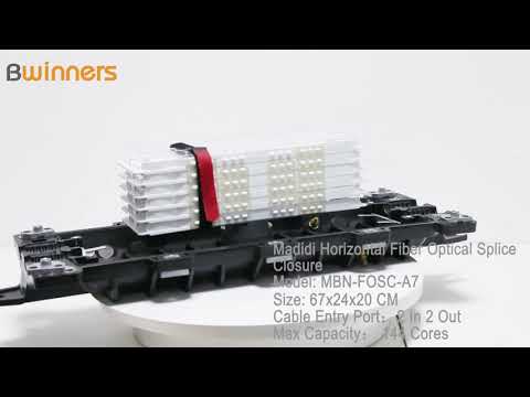 MBN-FOSC-A7  Madidi Horizontal Fiber Optical Splice Closure