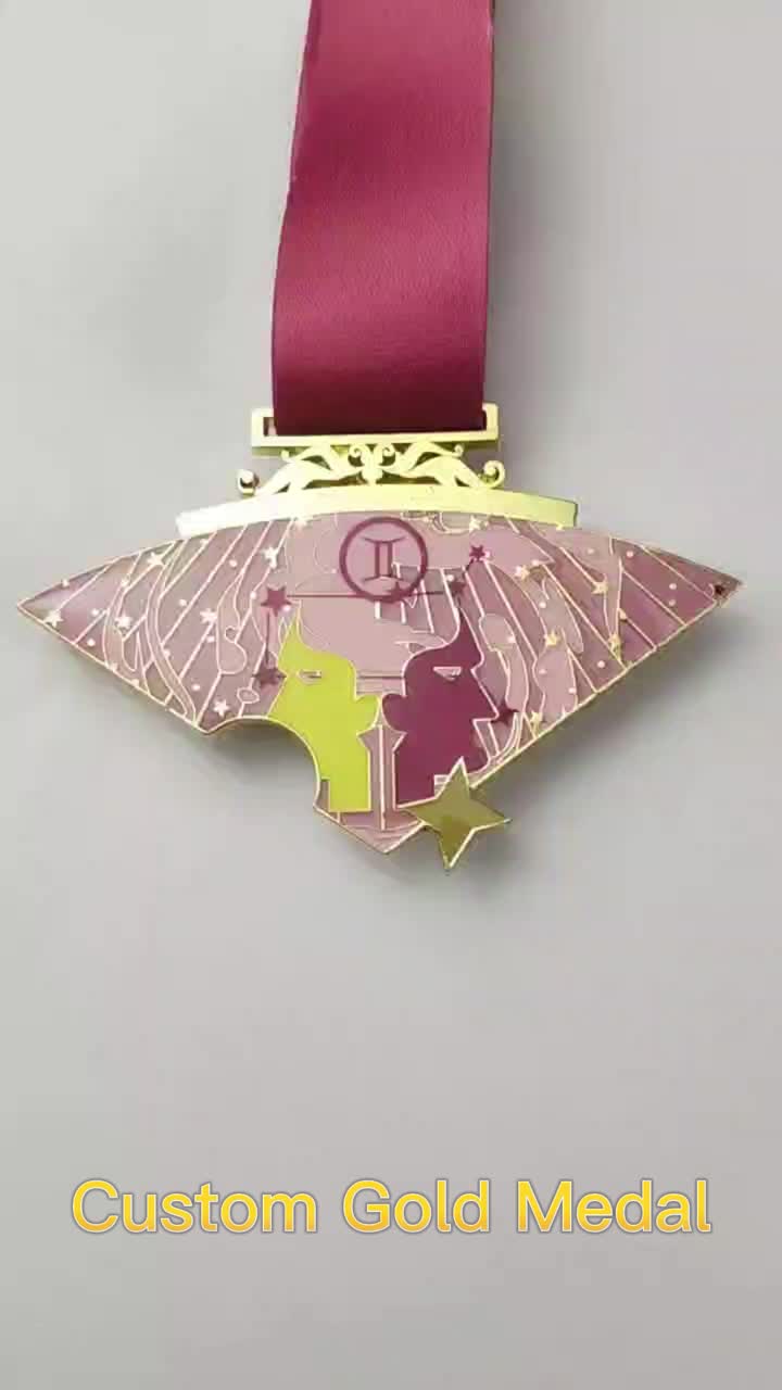 Custom Bat Shaped Medal