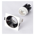 White and Gun Black Aluminum Housing LED Downlight GU10 MR16 Spotlight1