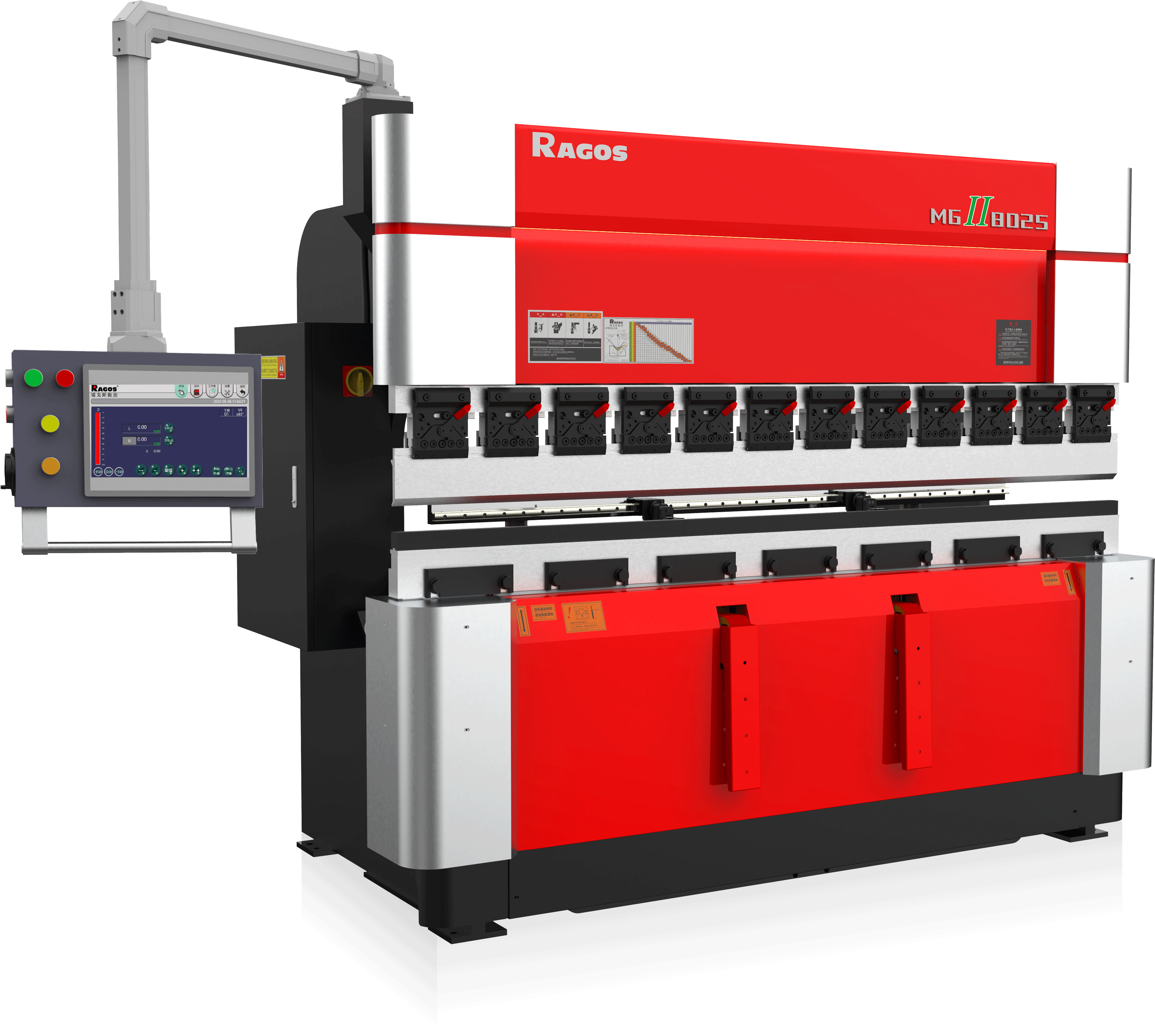 Up-Taste 8025mm CNC Pressbremsbremsmaschine