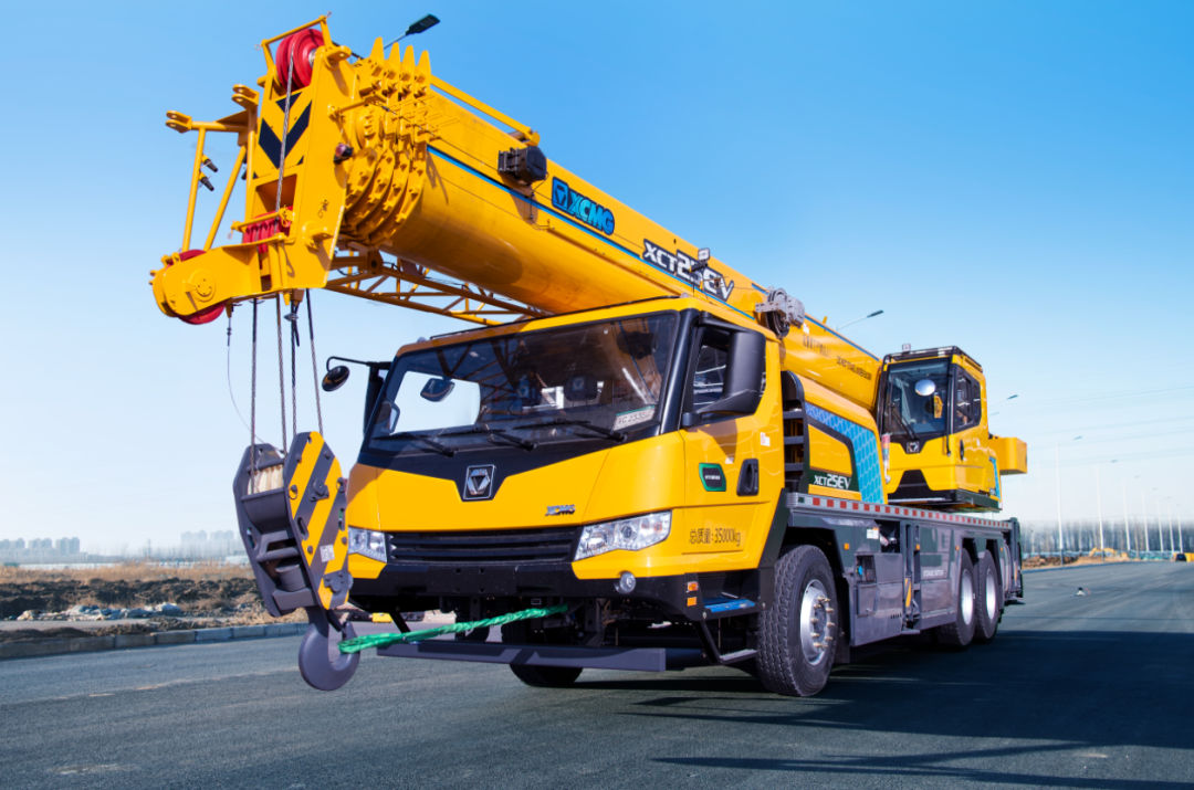 XCMG Crane liderando la nueva carrera de energía