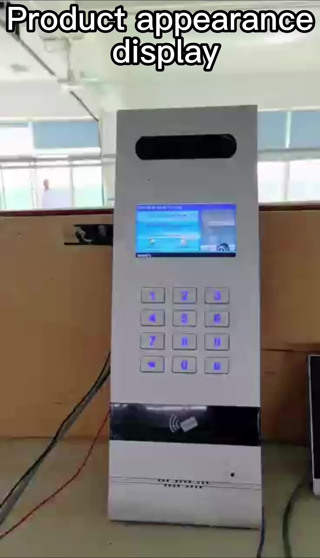 IP Video Door Phone Intercom Door Opening System With Magnetic Lock1