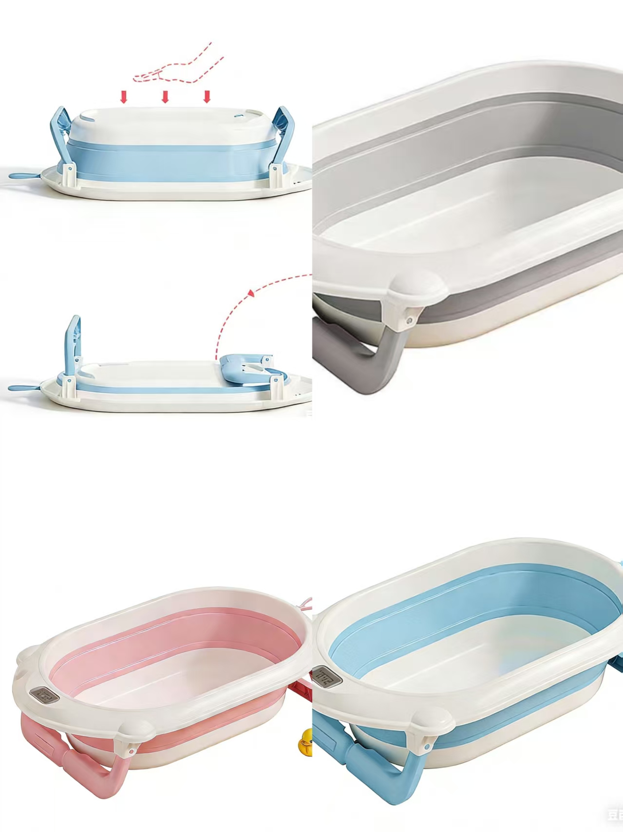 Standardmodell mit faltbarer Badewanne
