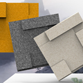 3D Sound Proofing Polyester Fiber Acoustic Wall Panels for Home Office Studio Decoration1
