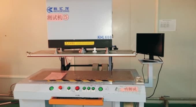 Testing equipment