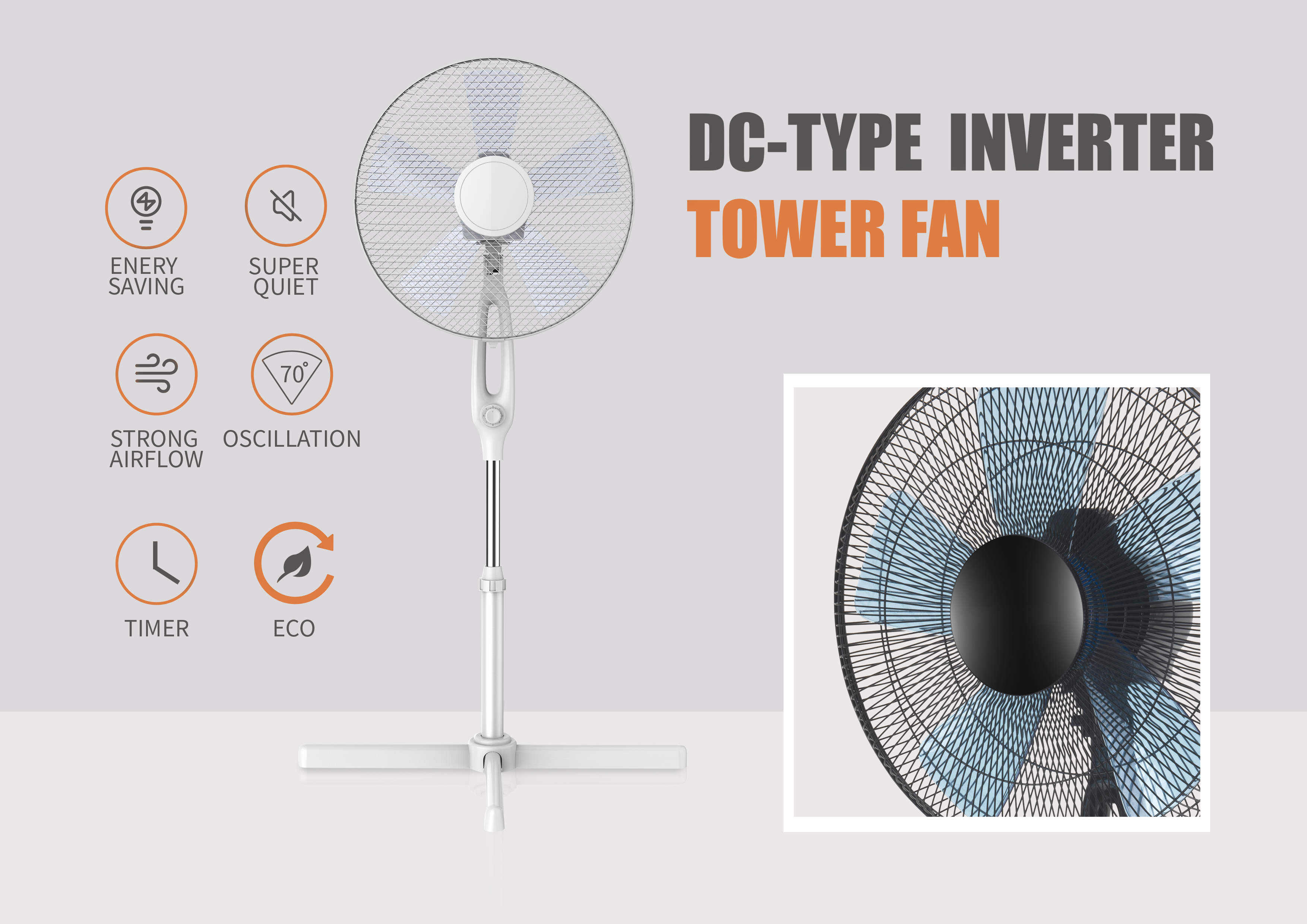 16 &quot;Stand Fan Production