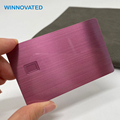 NFC Enabled Custom Blank Business Metal Bank Card1