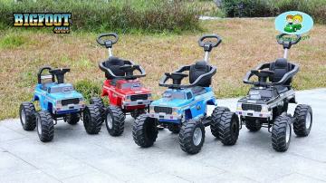 BIGFOOT 2 IN 1 RECHARGEABLE ATV AND PUSH CAR