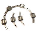 Curved Linear Guide Rail HCR15A+60/300R HCR15A1UUC1+60+300R1