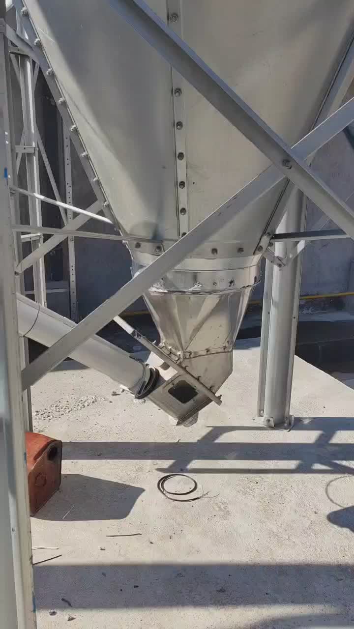 Vidéo de silo matériaux