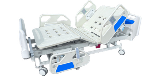 Full Electric 5 Function ABS Hospital Bed Nuring Bed
