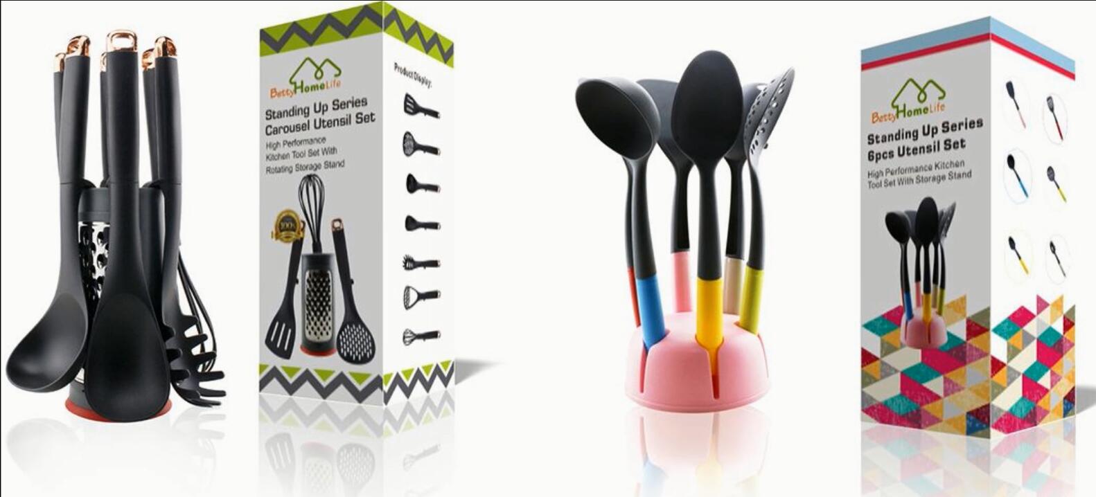 kitchen utensils silicone sets