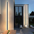 IP65 Black Aluminum Acrylic 3000K LED Outdoor Wall Light1
