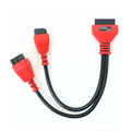 Cable Adaptor for Chrysler 12+8 Programming - Autel DS808 Test Cable for MS906/MS906BT/MS906S/MS908/MS908S1