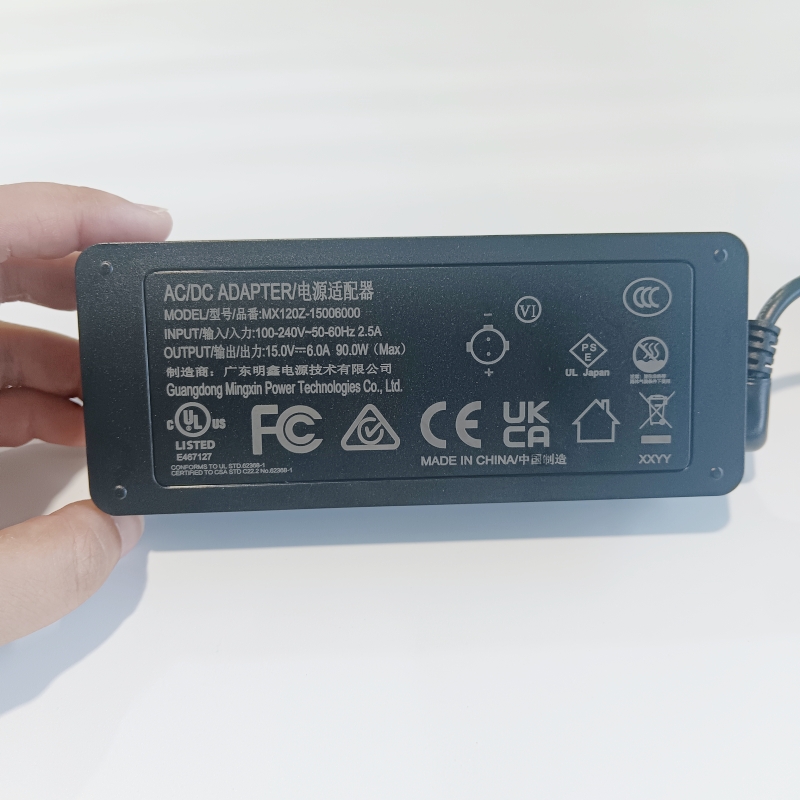 15V 6a adaptador de fonte de alimentação