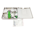 Indoor Fiber Optic Mini Termination Box: 1-Port Clear Fiber Connection Solution1
