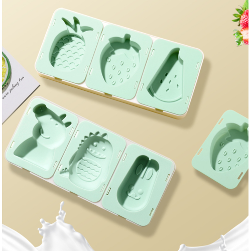 Plateau de glaçon en silicone de forme de citron fruit