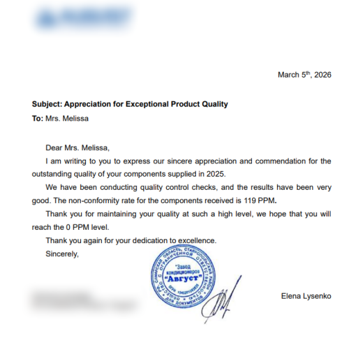 La qualité des produits Newbase a été hautement reconnue par les clients russes !