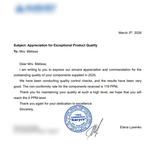 নিউবেসের পণ্যের গুণমান রাশিয়ান গ্রাহকদের দ্বারা অত্যন্ত স্বীকৃত হয়েছে!