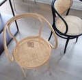 Melhor preço de móveis comerciais Corda e madeira de cozinha artesanal Cadeiras de restaurante1