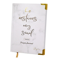 Free Sample New Design Custom Prayer Journal Notebook Gold Marble Trendy Journal Printing1