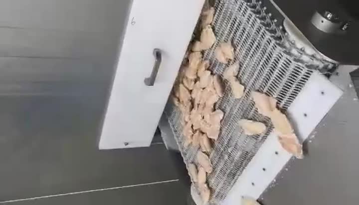 frozen chicken wing output