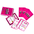 Custom Personalized Premium Full Color Selfie Challenge Cards Game Logo Front and Back Printing with Rigid Box1