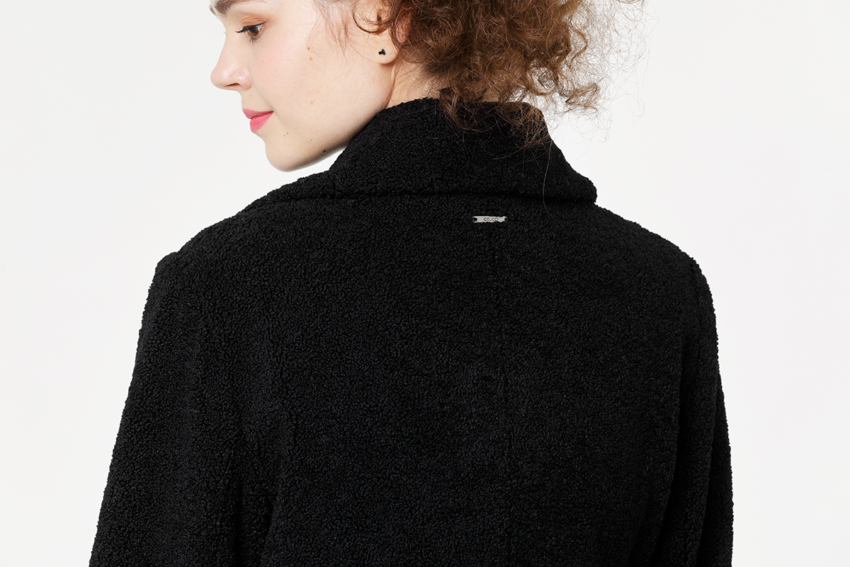 Double-breasted Women Woolen Warm Coat Double-breasted Women Woolen Warm Coat