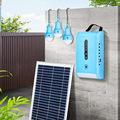 Hurtowe zestawy oświetlenia słonecznego Naładuj telefon Mini Solar House Energy LED System LED z 3 LED żarbami1