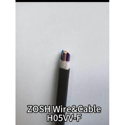 Cable de control multinúcleo de alta flexibilidad