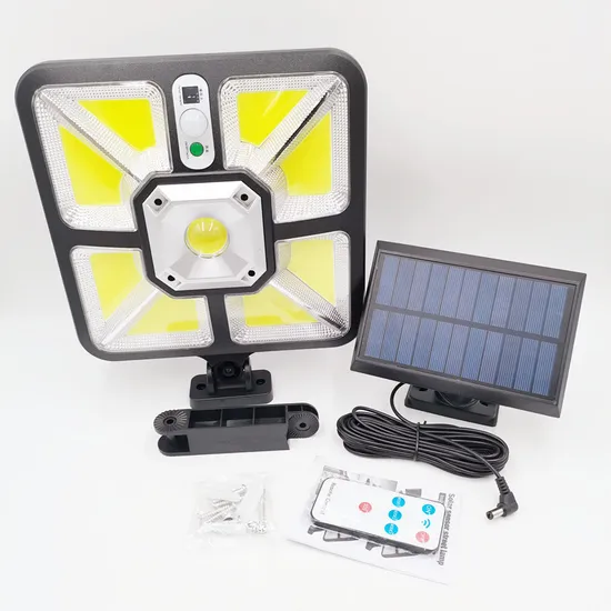 Lámpara de pared de seguridad solar ajustable con calificación impermeable IP651