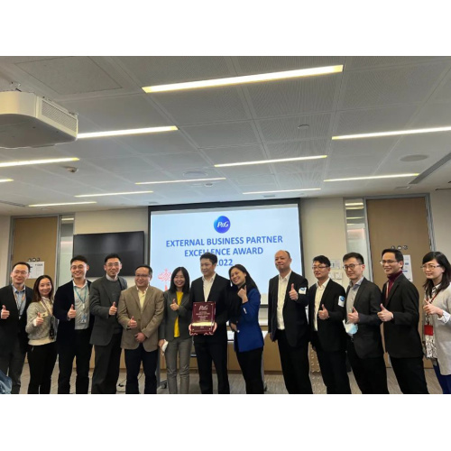 Huafon Chemical ganó el Premio a la Excelencia de Procter & Gamble 2022 Externos Business Partner Excellence