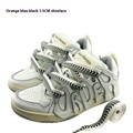 Colorful No-Tie Wave Pattern Canvas Shoelaces for Sneakers (AJ1(AF1)/Dunk/Lanvin) - 15cm to 30cm1