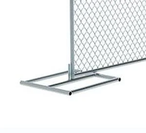 American Standard Portable Construction Fence Galvanizado de alta calidad 6x12 Link de cadena Paneles de valla temporal