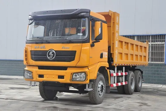 Casis Tugas Berat Shacman 6X4 375HP 20cbm Trak Pembuangan Belakang untuk Pembinaan Lebuhraya Pembuangan Serpihan1