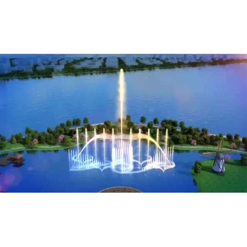 Colorful Music Fountain Show